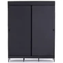 Kép 3/4 - EasyUP Mobil gardróbszekrény, 168 x 130 x 45 cm, 10 db polc