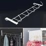 Kép 4/7 - HÖGLER Moduláris Push-Fit cipős szekrény könyvespolc bútor, fehér, tágas, 8 szint,128 cm