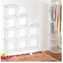 Kép 3/5 - HÖGLER Moduláris Push-Fit Állatos gyerek gardróbszekrény, 109 x 109 cm, 9 modul 