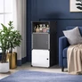 Kép 4/9 - HÖGLER ELEGANCE Moduláris Push-Fit éjjeliszekrény fekete 91 x 37 x 39 cm