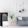 Kép 5/9 - HÖGLER ELEGANCE Moduláris Push-Fit éjjeliszekrény fekete 91 x 37 x 39 cm