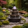 Kép 3/12 - Szökőkút-csobogó gömb LED lámpa