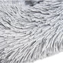 Kép 2/3 - Bolyhos plüss szőrös kutyaágy, 100 cm, világosszürke