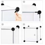 Kép 8/9 - HÖGLER Moduláris Push-Fit Aranyos gyerek gardróbszekrény kék 144 x 109 cm 12 modul