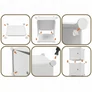 Kép 5/9 - HÖGLER ELEGANCE Moduláris Push-Fit éjjeliszekrény fehér 57 x 39 cm