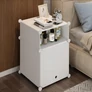Kép 9/9 - HÖGLER ELEGANCE Moduláris Push-Fit éjjeliszekrény fehér 57 x 39 cm