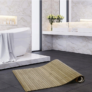 Kép 1/3 - Bambusz csúszásmentes fürdőszobai kádkilépő szőnyeg, 50 x 80 cm, szürkésbarna