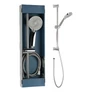 Kép 3/3 - Bathroom Solutions rozsdamentes acél zuhanygarnitúra, 150 cm