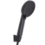 Kép 3/4 - Matt fekete nagyméretű, 110 mm átmérőjű kézi Zuhanyfej, 150 cm hosszú csővel