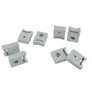 Kép 2/10 - Zuhanykabin görgők - 8 db-os készlet, 1 görgős, 4-6 mm vastagságú üveghez