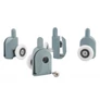 Kép 5/10 - Zuhanykabin görgők - 8 db-os készlet, 1 görgős, 4-6 mm vastagságú üveghez