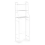 Kép 4/7 - Fürdőszobai aluminium tároló állvány, 3 polcos, 152 x 46,5 cm