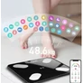 Kép 1/7 - Okos fürdőszoba mérleg Bluetooth funkcióval, 180 kg teherbírás