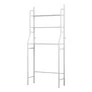 Kép 8/9 - Fürdőszobai aluminium tároló állvány, mosógéphez, 3 polcos, 153 x 65 cm