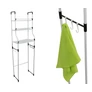 Kép 5/9 - Fürdőszobai aluminium tároló állvány, WC-hez , 3 polcos, 157 x 46 cm