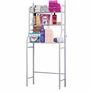 Kép 2/7 - Fürdőszobai fém tároló állvány WC-hez 3 polcos 160 x 47 x 25 cm RT