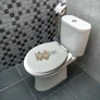 Kép 5/8 - Kényelmes Puha kagyló mintás WC-ülőke, higiénikus, csendes mechanizmussal