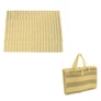 Kép 1/3 - Nagyméretű Retro strand és piknik takaró, 200 x 150 cm - sárga