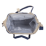 Kép 4/7 - Vízálló kismama táska thermo rekesszel, 38 x 24 x 17 cm, kék