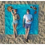 Kép 1/5 - ProBeach Homokmentes strandszőnyeg, 200 x 150 cm, kék