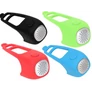 Kép 1/8 - LED-es vízálló Kerékpár első és hátsó lámpa, USB-s
