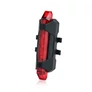 Kép 2/9 - Erős fényű LED-es vízálló kerékpár első és hátsó lámpa, USB-s