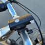 Kép 7/9 - Erős fényű LED-es vízálló USB-s kerékpár első és hátsó lámpa, Trizand
