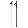 Kép 3/6 - 2 db-os trekking túrabot készlet, 3 különböző fejjel, 64-135 cm, fekete