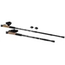 Kép 4/6 - 2 db-os trekking túrabot készlet, 3 különböző fejjel, 64-135 cm, fekete