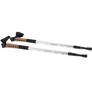 Kép 1/8 - 2 db trekking túrabot, szürke, 64-135 cm 