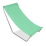 Kép 3/6 - Összecsukható kényelmes napozószék, nyugágy, 95 cm x 59 cm x 50 cm, hordtáskával, Azúr
