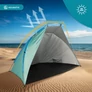 Kép 2/5 - ProBeach XXL Nagyméretű strandsátor, 270 x 120 x 120 cm-es , UV50+, kék