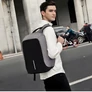 Kép 4/8 - Lopásálló vízálló laptop hátizsák USB porttal, 20L, 15,6"