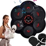 Kép 1/7 - Boksz 6 ügyességi szintes edző pajzs MMA zenélő, USB-s + bokszkesztyűvel 