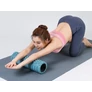 Kép 4/6 - Hát és lábmasszírozó henger, crossfit + jóga fit masszírozó henger, 30 x 10 cm, kék