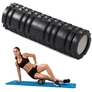 Kép 1/9 - Hát és lábmasszírozó henger, crossfit + jóga fit masszírozó henger, 30 x 10 cm, fekete