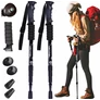 Kép 2/4 - 2 db Nordic walking Antischok trekking túrabot, fekete, TF