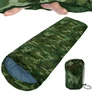Kép 1/12 - 2 az 1-ben turista hálózsák+paplan meleg és könnyű 65 x 165 - 200 cm terepmintás