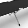 Kép 8/13 - Nagyméretű strapabíró összecsukható kempingágy 190 x 62 cm 100 Kg fekete RG