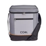 Kép 1/4 - COOL 30 literes XXL hűtőtáska, 7 mm thermo-s, 600D Oxford, 37 x 31 x 31 cm, szürke