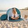 Kép 2/6 - Pop-up XXL strandsátor, 190 x 120 x 84 cm-es, óceánkék