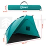 Kép 3/6 - Epifit Nagyméretű 220 x 115 x 115 cm-es strandsátor, kék, 170T