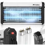 Kép 1/13 - MasterKiller Megbízható Erős Elektromos 2 csöves szúnyogirtó UV lámpa 30W 3800V