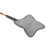 Kép 7/9 - Dupla Lapos felmosó mop padlótisztításhoz csavaró összenyomás funkcióval, szürke, 140 cm