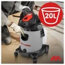 Kép 3/11 - MasterWash Professzionális Száraz-nedves takarítógép 2200W, 20 l tartály, 