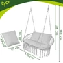 Kép 2/9 - Gardlov double gray stork's nest swing