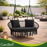 Kép 11/14 - Gardlov double swing cushion - black