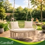 Kép 11/17 - Gardlov double cream stork's nest swing