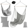 Kép 5/22 - Swing - hanging chair 210cm gray Gardlov