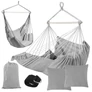 Kép 6/22 - Swing - hanging chair 210cm gray Gardlov